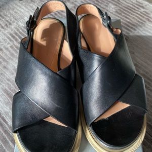 Robert Clergerie black sandals